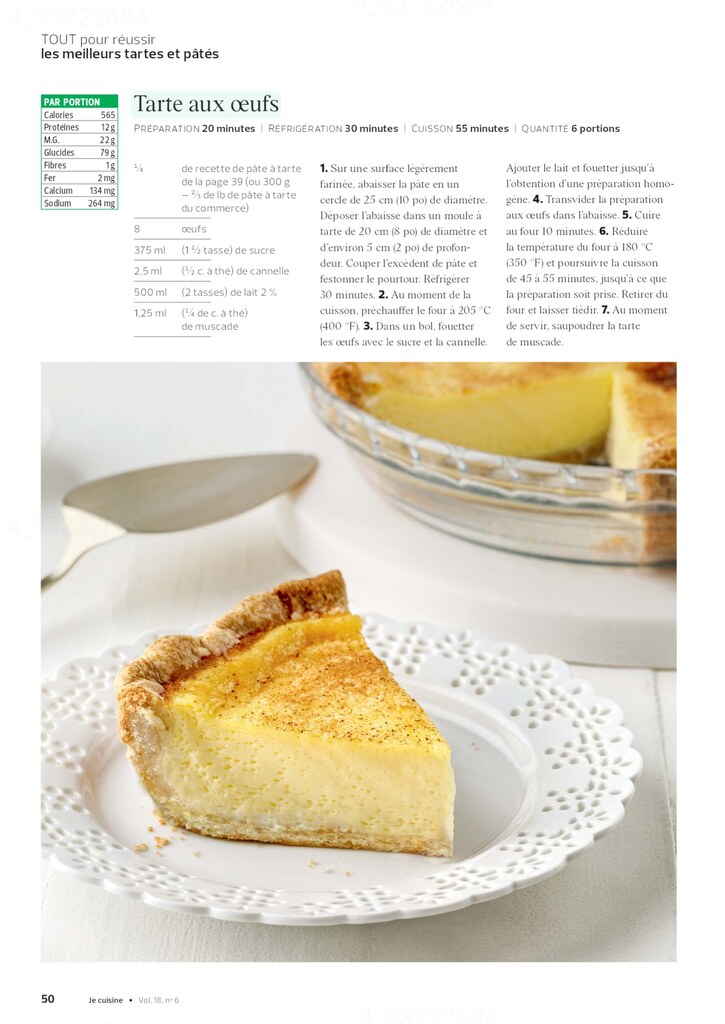 Recettes 15:   Tout pour réussir les meilleurs tartes et pâtés (15 pages)