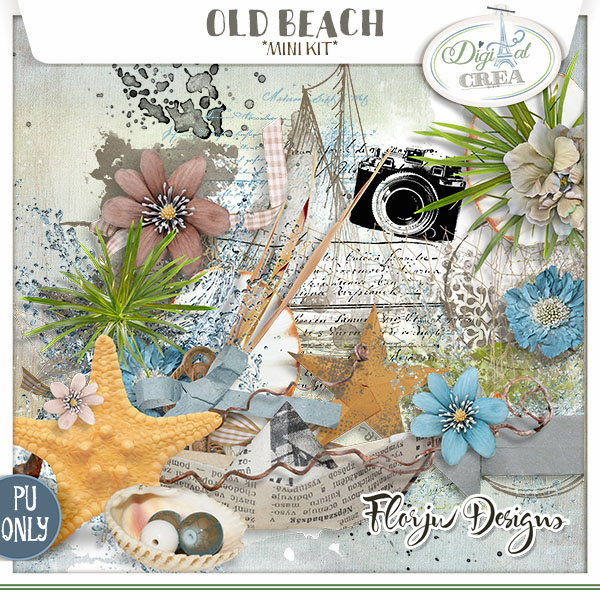 Old Beach { MINI kit PU } Florju Designs