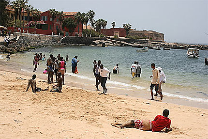 La petite plage de Gorée : Plages : Mer : Île de Gorée : Dakar : Routard.com