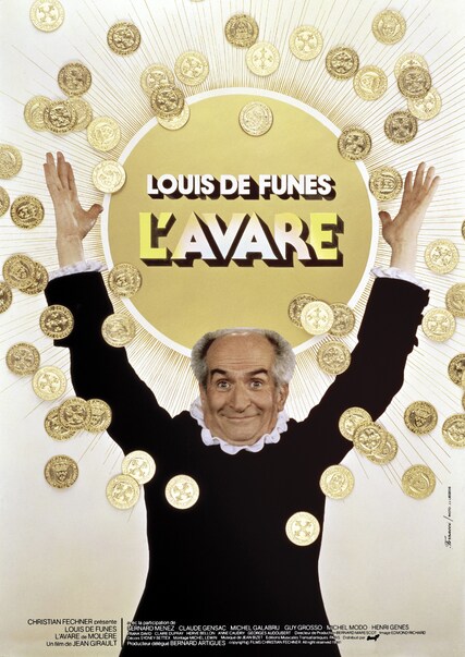 L' AVARE - LOUIS DE FUNES BOX OFFICE 1980