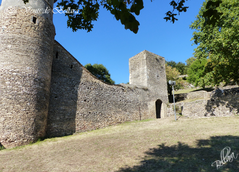 Crémieu  - Remparts du prieuré bénédictin de Saint-Hypolyte - 13ème siècle - 7