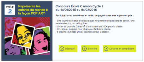 Concours Canson 2016