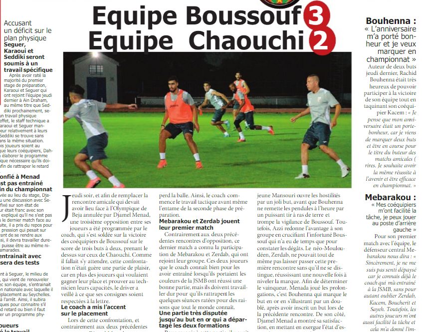 Vendredi 1 juillet 2016 avant dernier jour du stage