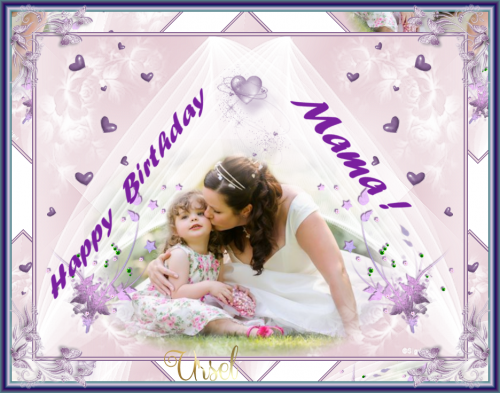 Alles Gute zum Geburtstag Mama !