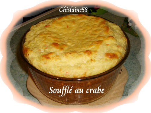 Soufflé au crabe