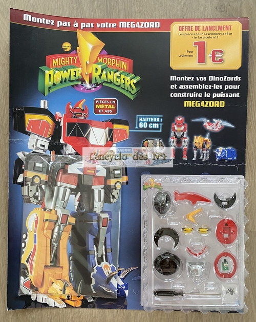 N° 1 Montez votre Megazord Power Rangers - Test 