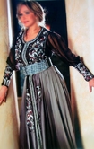 Caftan 2014 marron et gris - KAF S573