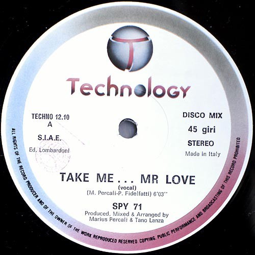 Spy 71 - Take Me... Mr Love (1987)