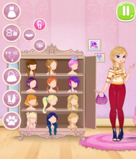 Gameplay du jeu mobile Habiller la jolie princesse
