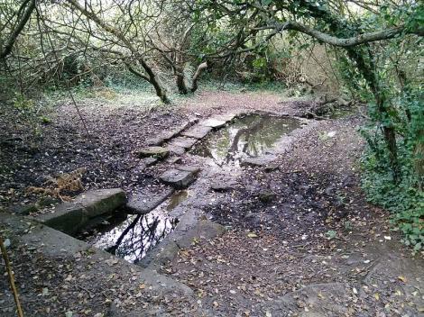 Fontaine sainte Haude à Kersaint (Landunvez)