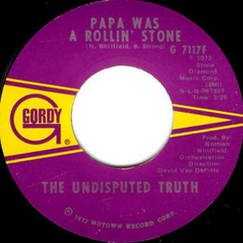 1972 : Single SP Gordy Records G 7117F / G 7117F Promo [ US ]