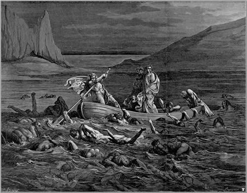 La Traversée du Styx(Gustave Doré)