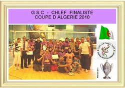 2010 Galia de Chlef Finaliste de la Coupe d'Algérie