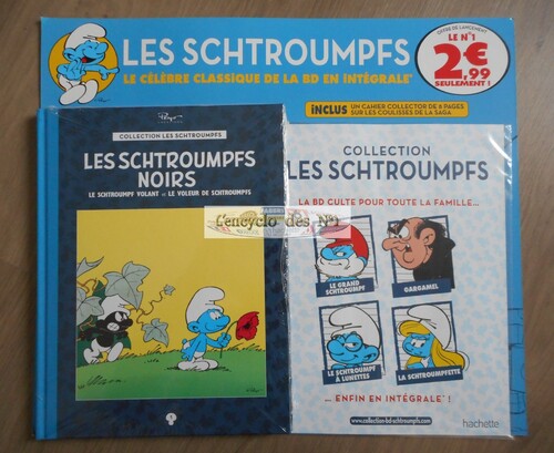 N° 1 Collection BD Les Schtroumpfs - Lancement 