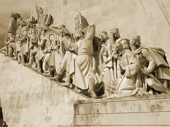 Portugal:  Lisbonne - Monument des Découvertes - de Philippe