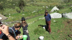 Manifestants à Chavin, trekkeurs à Huaraz