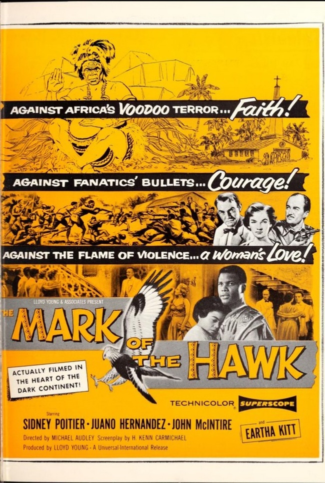 MARK OF THE HAWK BOX OFFICE USA 1958