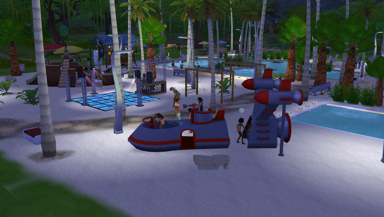 Sims 4 : Comme à la plage 