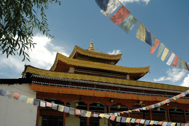 Temple bouddhiste de Leh