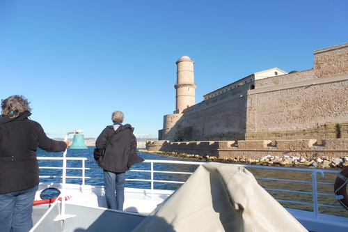 Balade en mer au départ de Marseille.