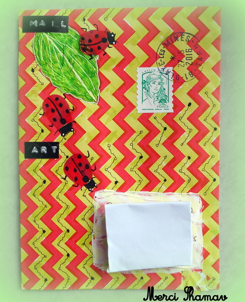 échange mail art