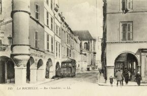 LA ROCHELLE - RUE CHAUDRIER - LL 145 - 1917