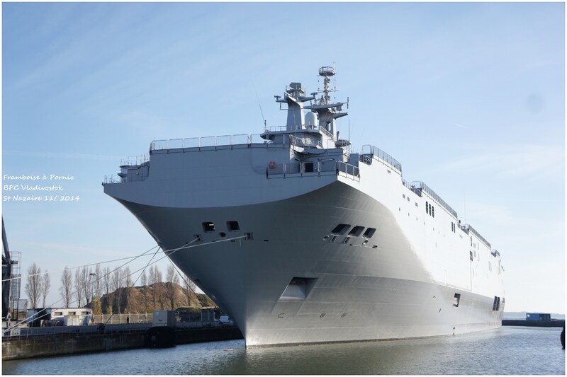 Saint Nazaire, le Vladisvostok à la bougeotte 