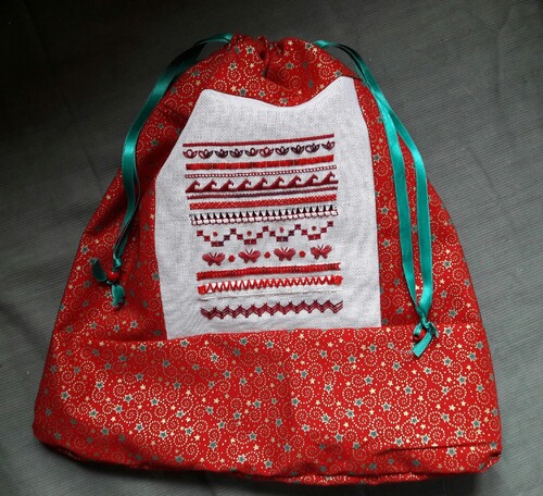 Un sac en tissu pour Noël