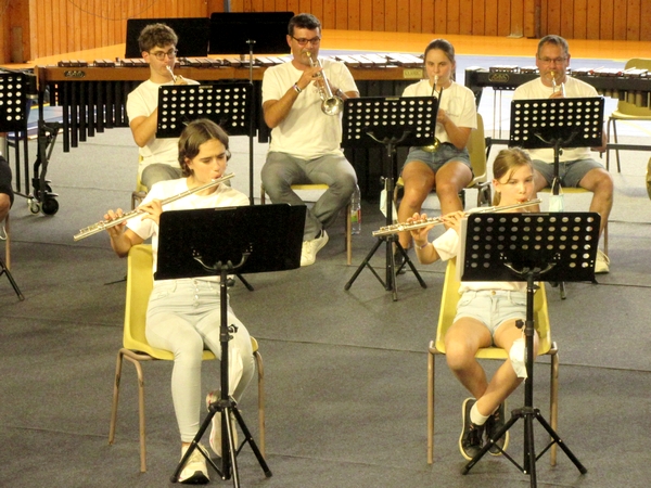 La Confédération Musicale de France (CMF) a organisé un stage musical à Châtillon sur Seine