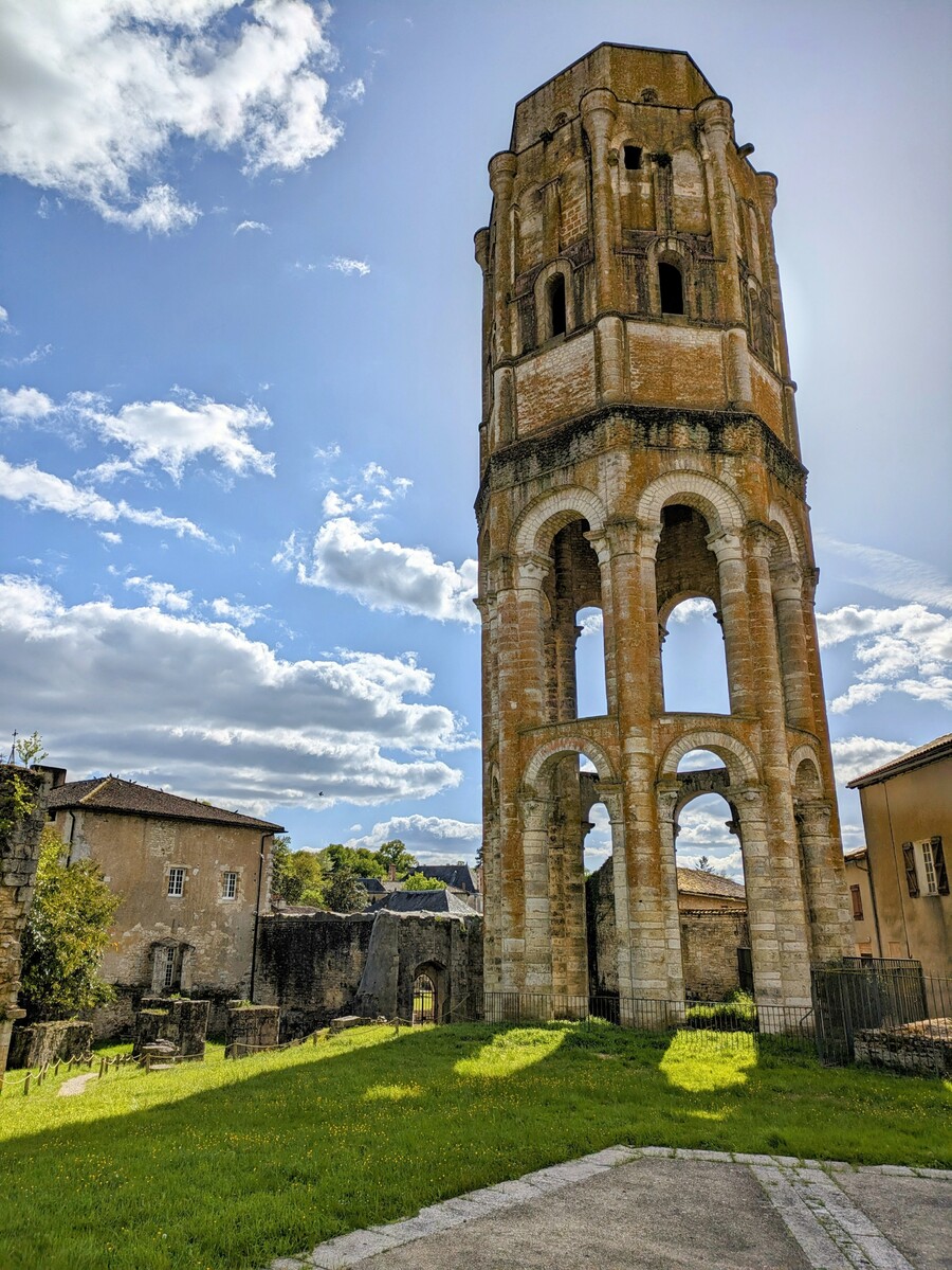 Charroux,dans la Vienne.