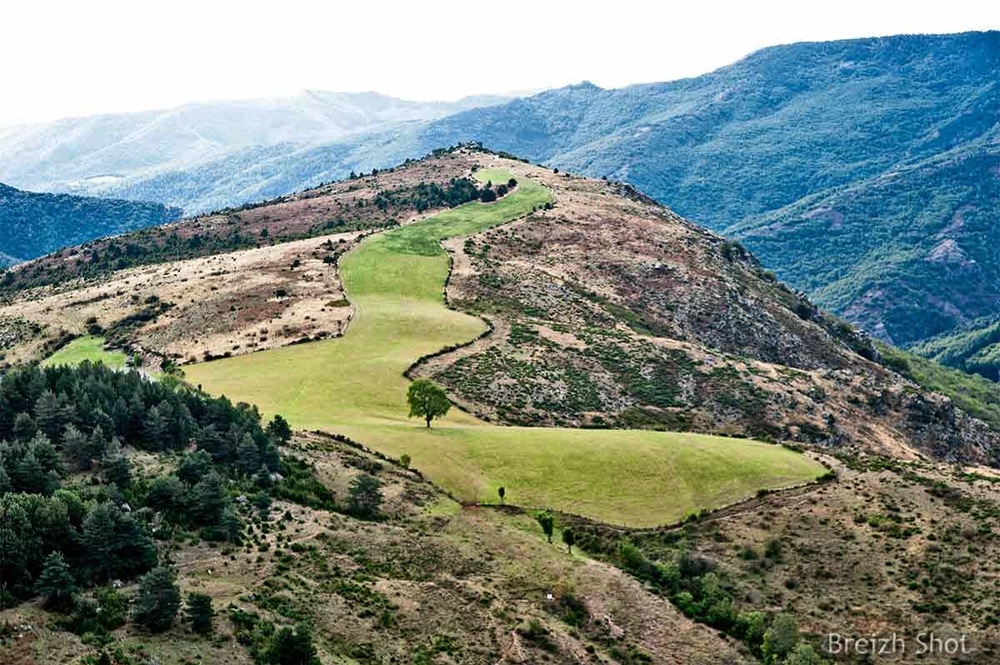 Le Pompidou : paysages cévenols