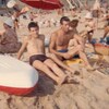 avec mon parrain et frère sergeen 1966