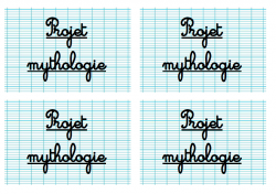 PROJET MYTHOLOGIE CM
