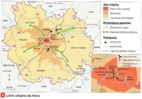 Les aires urbaines en France et la mondialisation