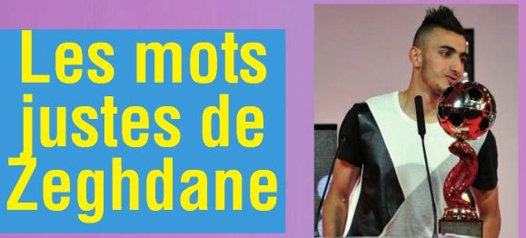 Zeghdane meilleur Espoir de la saison