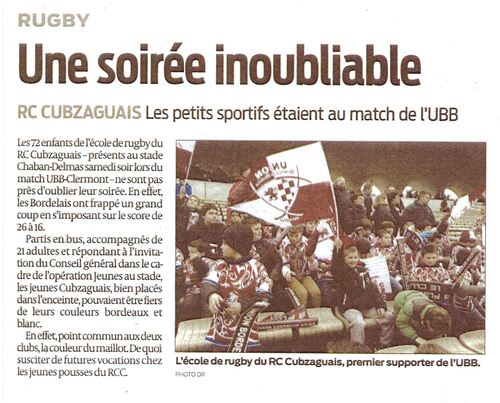 ARTICLE S.O. DU 5/03/14