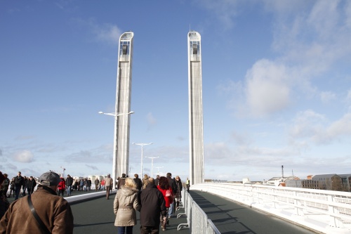 Un petit tour sur le nouveaux ponts une journée 38000 visiteurs