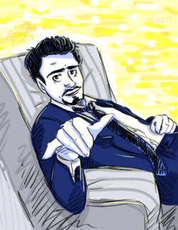 Robert Downey Jr., blue time ?