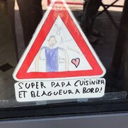 Résultat de recherche d'images pour "super papa à bord"