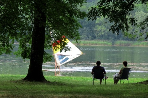 Promenade au lac de Marcenay...