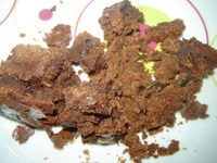 Brownie vegan très chocolat et graines de courge