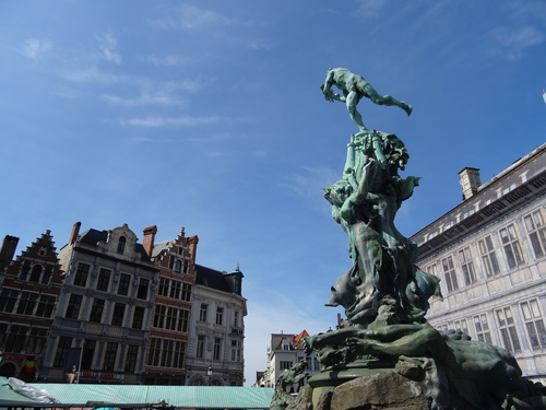 Autour de la Grand Place à Anvers (photos)