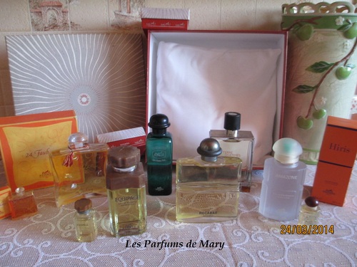 Parfums et Jolies Boites "HERMES".......