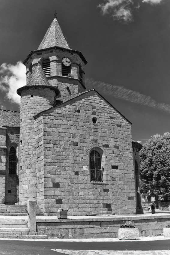 L'Aubrac Lozérien en noir et blanc