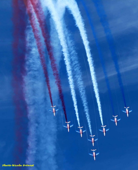 Le meeting de Perros Guirec , vu par Nicole Prévost passionnée d'aviation