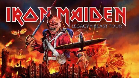 IRON MAIDEN - Les dates du Legacy Of The Beast Tour 2020 annoncées