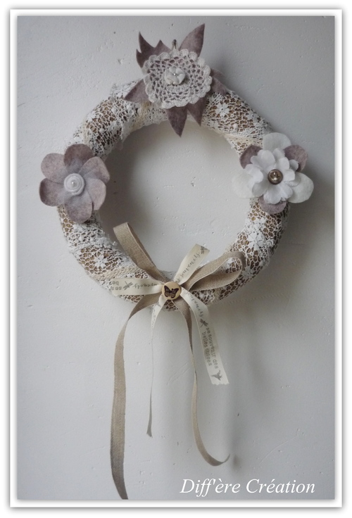 Couronne shabby