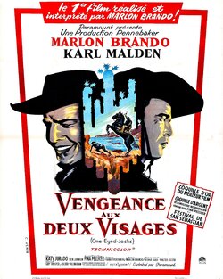 LA VENGEANCE AUX DEUX VISAGES BOX OFFICE FRANCE 1961 AFFICHE DE CLAUDE VENIN