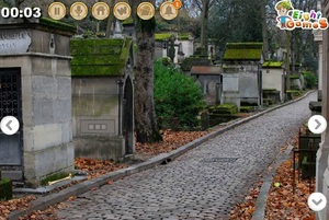 Jouer à Escape from churchyard in Paris