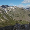 En remontant la crête de Mourtara, pic Maleshores et lac du Barbat